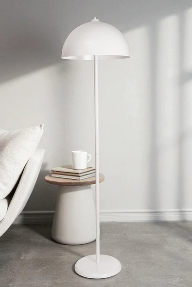 Lumexx BÜYÜK RETRO BEYAZ LAMBADER ürün görseli