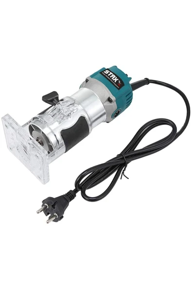 STAXX POWER Staxx Pro 6 Kademe Devir Ayarlı 1600w Formika Traşlama Freze Makinesi 6mm Pens 2 Yıl Garantili ürün görseli