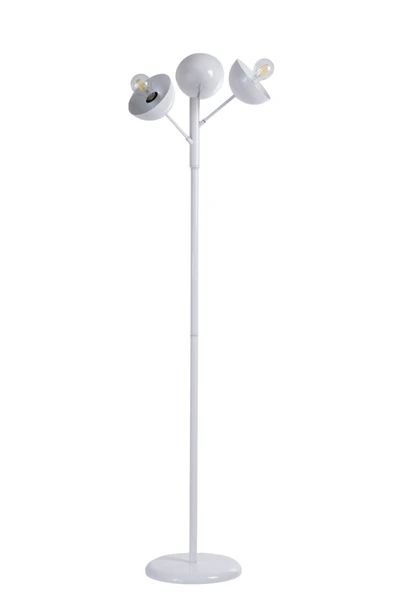 Lumexx KÜRE 3 LÜ BEYAZ LAMBADER METAL BAŞLIKLI - Resim 2