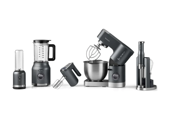 Homend Artfood 3025 1200 W 5,5 LT Stand Mikser Gri - 6