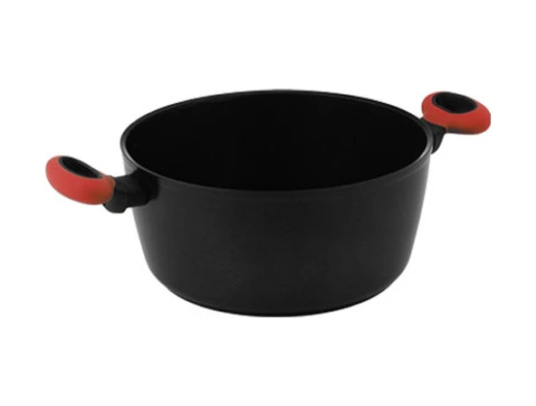 Leggno Colorgy Diamond Pro 20 Cm Derin Tencere Kırmızı Renkli - 3