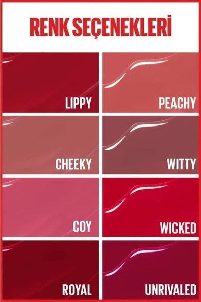 Maybelline New York Super Stay Vinyl Ink Uzun Süre Kalıcı Şeftali Tonlu Likit Parlak Ruj 15 Peachy - 7