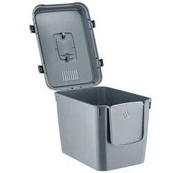 MASKOT ÜSTTEN KAPAKLI KAPALI KEDİ TUVALETİ - Resim 2