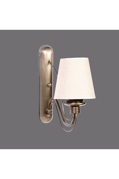 Lumexx Yeni Berfin Pilli Aplik Eskitme Hasır Abajurlu - Resim 4