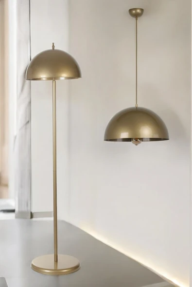 Lumexx BÜYÜK RETRO AVİZE LAMBADER 2 Lİ ESKİTME SET ürün görseli