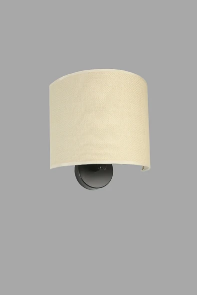 Lumexx YENİ BAMBU PİLLİ 05 ABAJURLU OVAL APLİK - Resim 4