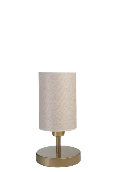 Lumexx Yeni Rumeli Pilli Eskitme Açık Hasır Abajurlu Masa Lambası - Resim 3