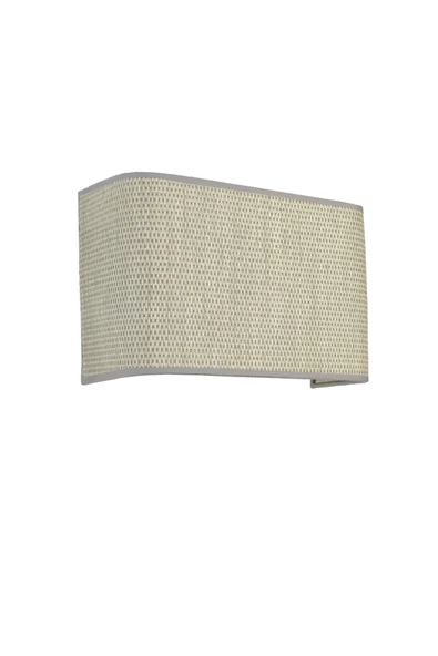 Lumexx YENİ BAMBU PİLLİ 06 ABAJURLU DİKDÖRTGEN APLİK - Resim 2