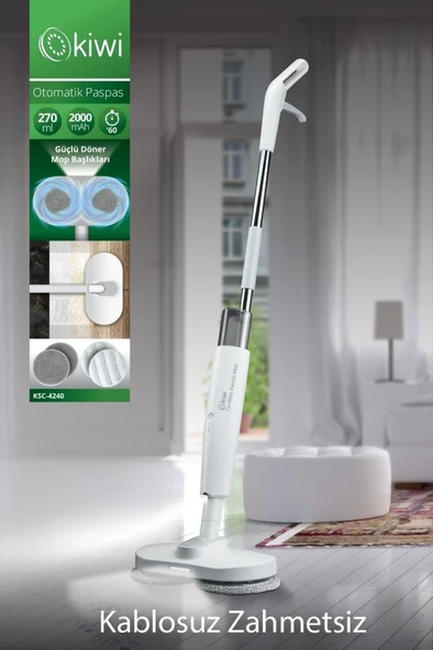 Kiwi Ksc-4240 Şarjlı Mop