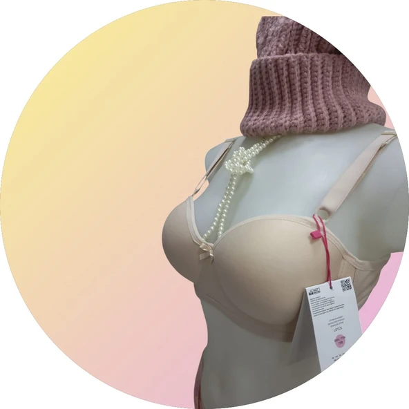 KADIN LOTUS MODEL 90B DESTEKSİZ BALENLİ SÜTYEN ürün görseli