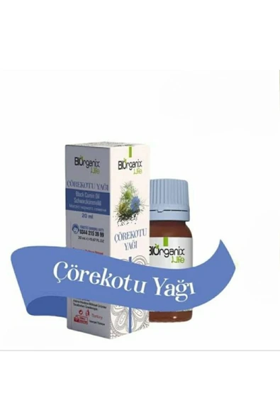 Bıorganıx Life Çörekotu Yağı 20ml ürün görseli