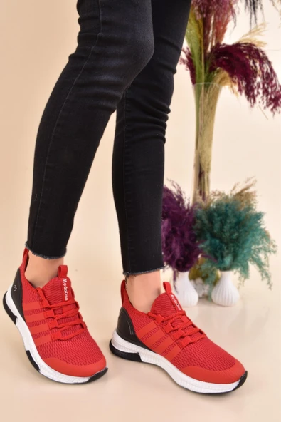 MODAONN Unisex Triko Spor Ayakkabı Sneaker - Resim 2