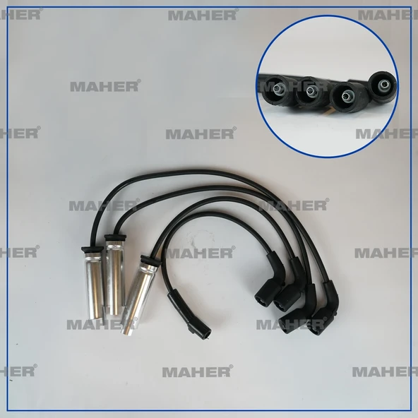 BUJİ KABLOSU TAKIM KALOS 2003-2008 / LANOS 1997-2005 1.4 85 96305387 ürün görseli