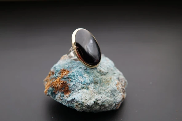 925 Ayar Gümüş ve Pirinç Kadın Yüzük sy000102 ürün görseli 1