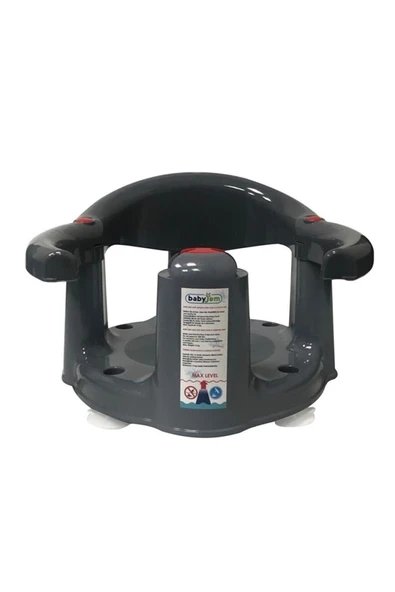 Babyjem Önden Açılır Banyo&mama Oturağı Gri - Resim 3