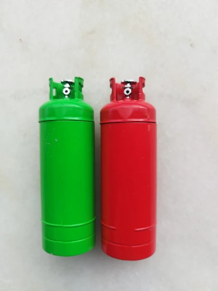 Yangın Tüpü Tasarımlı Doldurulabilir Çakmak 1 Adet Hediyelik - 4