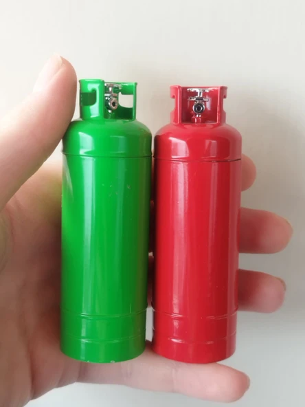 Yangın Tüpü Tasarımlı Doldurulabilir Çakmak 1 Adet Hediyelik - 2