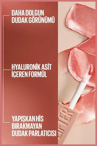 Maybelline New York Lifter Gloss Nemlendirici Dudak Parlatıcısı - 003 Moon - 8