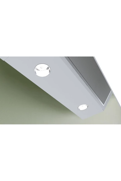 Bosch DWK66PJ20T Serie 4 Beyaz Ankastre Davlumbaz - Resim 4