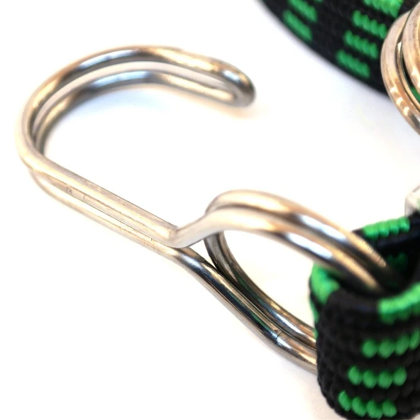 BAGAJ LASTİĞİ KALIN ÇELİK KANCALI 15mmx5mmx100Cm A+++ KALİTE MAVİ - Resim 3