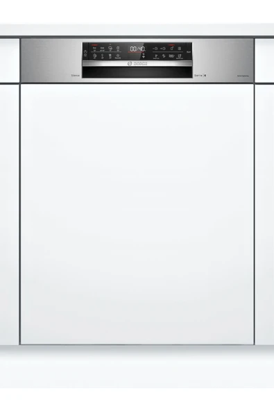 Bosch Smı6eks81t 8 Programlı Inox Yarı Ankastre Bulaşık Makinesi - Resim 4