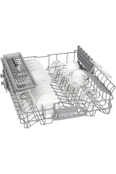 Bosch SMI4IKS50T Bosch Serie 4 Yarı Ankastre Bulaşık Makinesi 60 cm Paslanmaz çelik - Resim 6