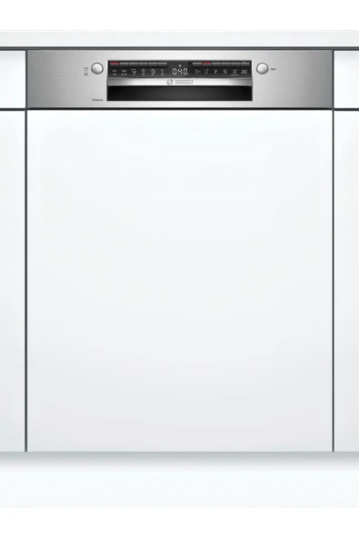 Bosch Smı4ıms62t 6 Programlı Inox Yarı Ankastre Bulaşık Makinesi ürün görseli 1