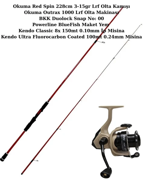 Lrf Avına Yeni Başlıyorum Olta Seti 2