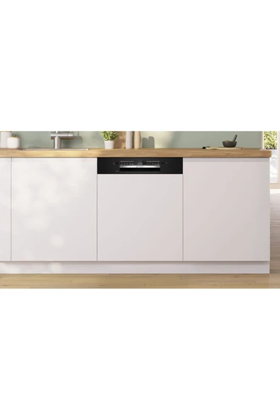 Bosch SMI4IKB50T 5 Programlı Siyah Ankastre Bulaşık Makinesi - Resim 2