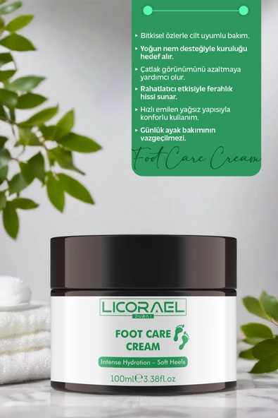 Ayak Ve Topuk Çatlak Kremi, Ayak Bakımı, Ayak Kokusu Ve Topuk-FOOT CARE CREAM - Resim 2