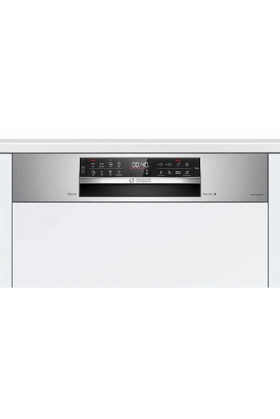 Bosch Smı6eks81t 8 Programlı Inox Yarı Ankastre Bulaşık Makinesi - Resim 2