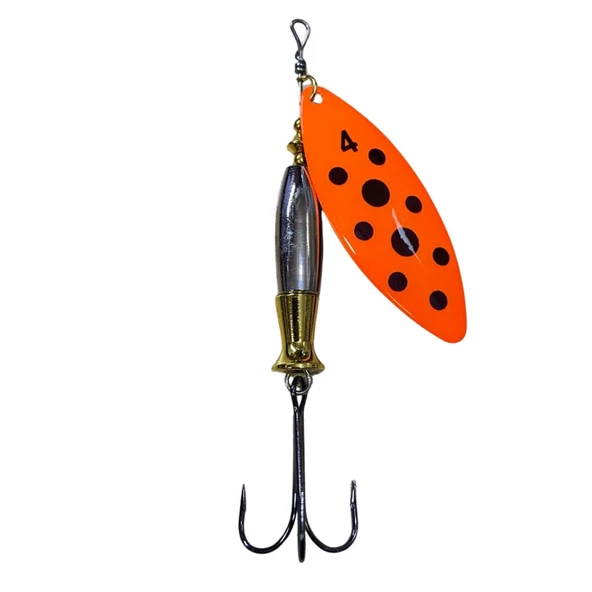 Turna Kaşığı Söğüt Yaprağı Döner Kaşık 24 Gram 6 cm - Powerex Typhoon 24 gr. 6 cm. Döner Spin Kaşık 7868 - 2