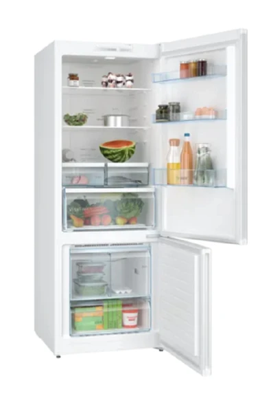 Bosch KGN55VWE0N 483 L Serie 4 Alttan Donduruculu Buzdolabı 186 x 70 cm Beyaz - Resim 2