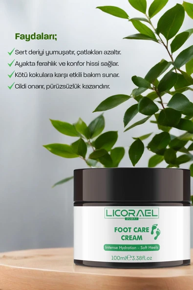 Ayak Ve Topuk Çatlak Kremi, Ayak Bakımı, Ayak Kokusu Ve Topuk-FOOT CARE CREAM - Resim 4
