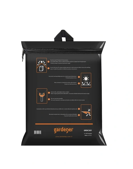 Gardener GRDC301 Masa Takımı Koruma Örtüsü / Kılıfı PE (325 cm x 205 cm x 90 cm) - Resim 3