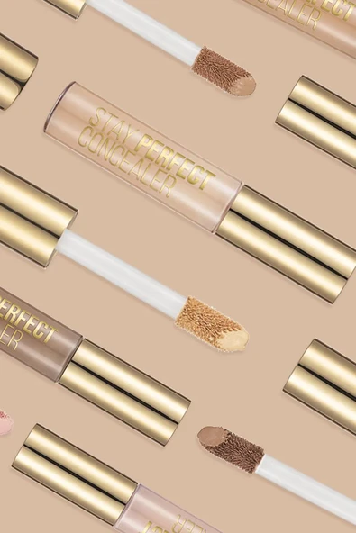 Flormar Stay Perfect Yüksek Pigmentli & Yarı Mat Bitişli Likit Kapatıcı 002 LIGHT - 5