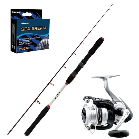 Daiwa Strikeforce 4000 - Fujin Deepking 180cm Tekne Olta Seti ürün görseli
