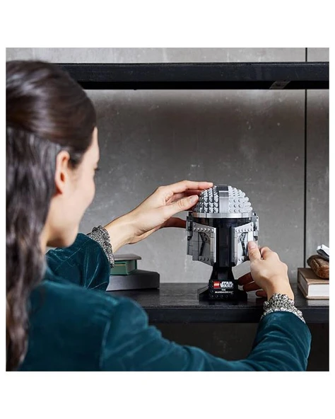 Lego Star Wars Mandalorian Kaskı 75328 - Resim 5