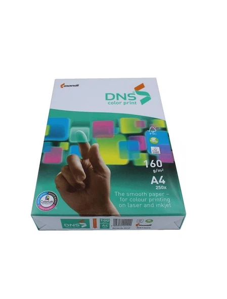 Fotokopi Kağıdı Gramajlı  A4 DNS Copy-Inkjet-Lazer 160 Gr 250 Li
