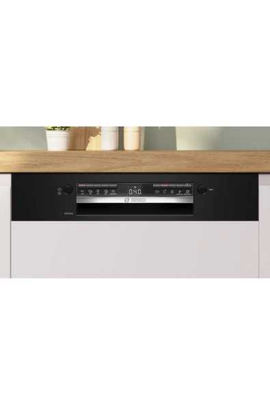 Bosch SMI4IKB50T 5 Programlı Siyah Ankastre Bulaşık Makinesi - Resim 3