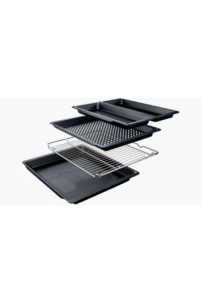 Bosch HJG852YT0T 76 Lt Mat Siyah Ankastre Fırın - Resim 2