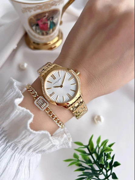 Pierre Cardin Çelik Kasa Ve Kordon 2 Yıl Garantili 3 Atm Suya Dayanıklı Kadın Kol Saati RL.M0001.1 - Resim 2