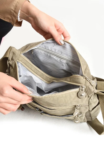 Monalisa Home  Lüks Figürlü Gösterişli  Bol Bölmeli Çapraz Çanta - Resim 3