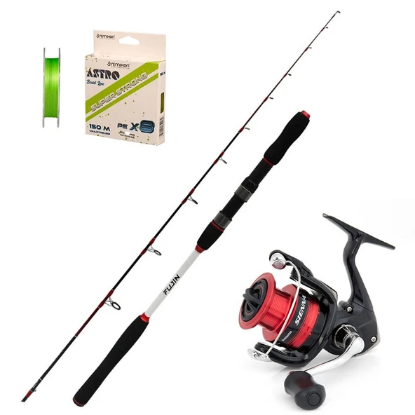 Shimano Sienna 4000 - Fujin Deepking 180cm Tekne Olta Seti ürün görseli