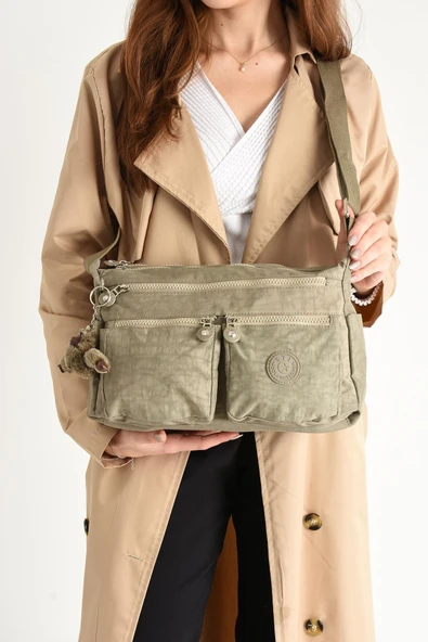 Monalisa Home  Lüks Figürlü Gösterişli  Bol Bölmeli Çapraz Çanta - Resim 4