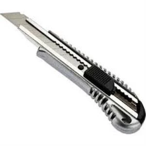 POWERMASTER 18X0.5MM ALÜMİNYUM GÖVDE METAL MAKET BIÇAĞI ürün görseli