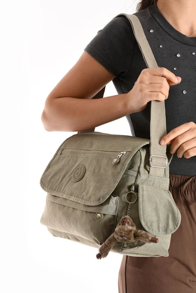 Monalisa Home  Lüks Figürlü Gösterişli  Bol Bölmeli Çapraz Çanta - Resim 2