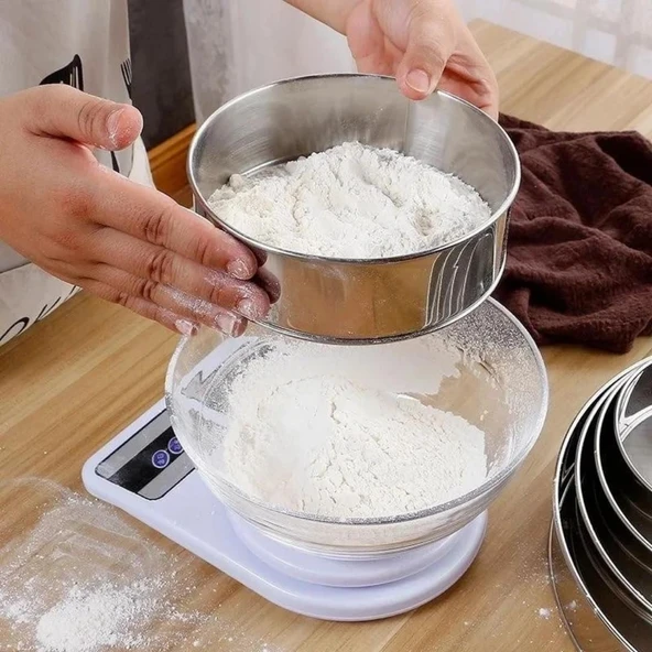Dijital Hassas Mutfak Terazisi LCD Ekranlı 10kg Kapasite - 5