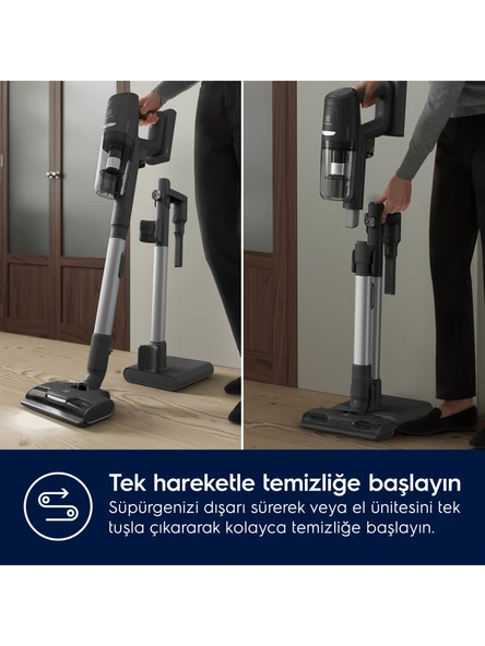 Electrolux 800 Cordless Cleaner EP81UB25GG Şarjlı Dikey Süpürge - Resim 4