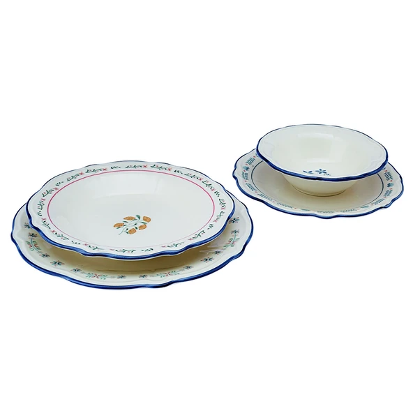 Emsan Farina Porselen 24 Parça 6 Kişilik Yemek Takımı - Resim 5